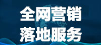 全網營銷落地服務 全網營銷落地服務